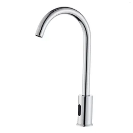 Bathroom Sink Faucets Touchless Faucet Alloy Automatic Sensor For Restaurant