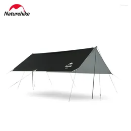 Tents And Shelters Naturehike Camping Awning Vinyl Silver Coated Canopy Outdoor Ultralight Beach Picnic Waterproof Sun Protection SunShelter