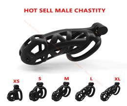 Massage Cage Set Lightweight Custom Curved Device Kit Penis Ring Cock Ring Cages Trainer Belt Sex Toys9076541