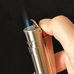 New Original Clipper Metal Windproof Jet Butane Lighter Turbo Portable Gas Lighter Smoking Accessories From Spain Men Gift