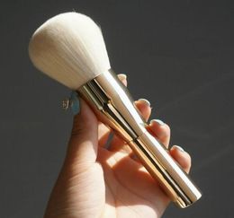 Very Big Beauty Powder Brush Blush Foundation Make Up Tool Large Cosmetics Aluminium Brushes Soft Face Makeup8669650