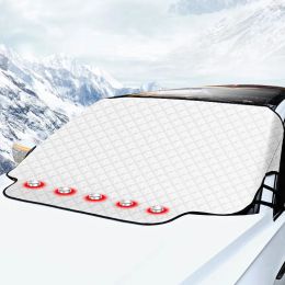 Magnetic anti frost anti freezing anti snow cover for car snow shield sun shading car clothing car winter snow shield