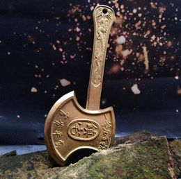 copper axe metal craft talisman decoration Feng Shui Home Decor Gift of personality9291055