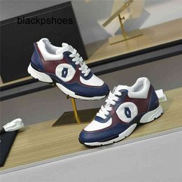 Channel CF Design Bowling Shoes Chanells Fashionable Luxury Men Women Leather Canvas Letter Casual Outdoor Sports Running Shoes 013-012