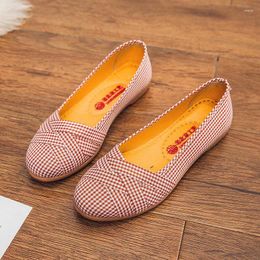 Casual Shoes Spring Women's Fashion Canvas Slip-on Ladies Breathable Lofers Women Sneakers Chaussures Femme