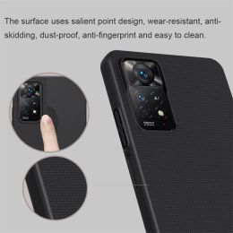 For Xiaomi Redmi Note 12 Pro 4G Case NILLKIN Frosted Shield Case Hard PC Ultra-Thin Cover Luxuly Bumper For Redmi Note12 Pro 4G