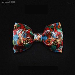 Bow Ties Brand Fashion Men's Tie Print Party Wedding For Men Butterfly Bowtie 4b41