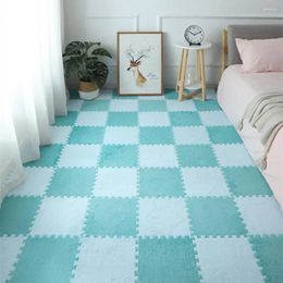 Carpets Floor Rug Moisture-proof Cuttable Sound Insulation Kids Room Magic Patchwork Plush Mat Baby Playmat Carpet Decorative