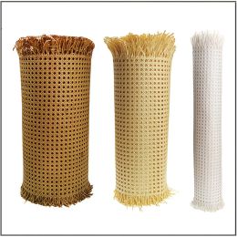 40 45 50 60cm wide 1m 1.5m 2meter PE Plastic Rattan Webbing Roll Cane Wicker Sheet For Chair Table Furniture Repairing Material