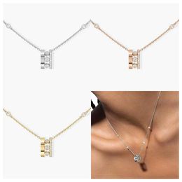 Pendant Necklaces 2024 New Luxury Jewellery S925 Sterling Silver Necklace Original Personalised Trendy Party Gifts High Quality Jewellery Q240525