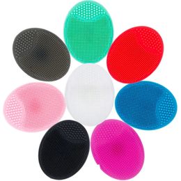 Silicone Face Cleansing Brush Deep Pore Skin Care Scrub Cleanser Tool 1pcs Mini Beauty Soft Cleaning Exfoliator 240523