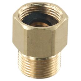 M22 15mm Male Thread To M22 14mm Female Metric Adapter Pressure Washer Brass Hose Coupling Adapters Quick Fitting Connector