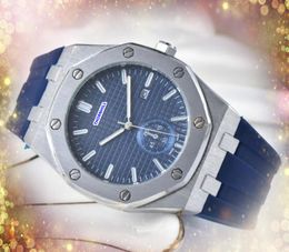 One Eeye Designer Stopwatch Men Watch 43mm Luxury Rubber Stainless Steel Calendar Quartz Military Analog Time Chain Clock Wristwatch wedding anniversary gifts