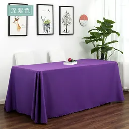 Table Cloth Tablecloth High-end El Conference Bar Wholesale Advertising Skirt Black
