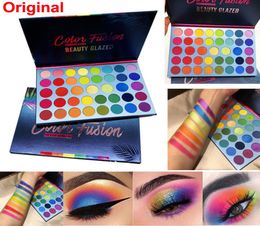 Makeup Eyeshadow Palette Beauty Glazed Color Fusion Eye Shadow 39 Colors Glitter Matte Shimmer High Pigmented Face Highlighter 6239294