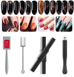 2in1 Double Headed Nail Art Magnet Stick 9D Cat Eyes Magnet Magnetic for Nail Gel Polish 3D Line Strip Effect Strong Magnetic Pen 7596859