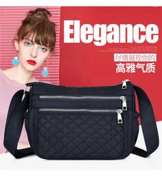 Waist Bags Made In China 2024 Women One Shoulder Fashion Brand Design Women's Bag High Quality Nylon Messenger Travel