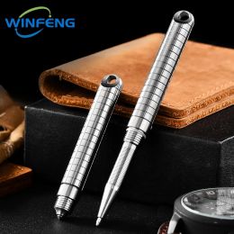 Multi-functional Titanium Alloy Self Defence Stinger Personal Security Tactical Pen Emergency Glass Breaker Survival Supplies