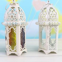 Candle Holders Decorative Wrought Iron Holder Hanging Lanterns For Wedding Room Decor