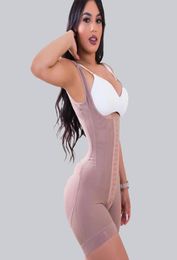 Women039s Shapers Fajas Colombianas Compression Girdle High Double Garment Abdomen Control HOOK AND EYE CLOSURE Tummy Adjustabl8582008