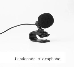 Car Radio 3.5mm Jack Mic Stereo Mini Wired External Microphone For Auto Dvd Radio 3m Long Mini Microfono Car Microphone Micro