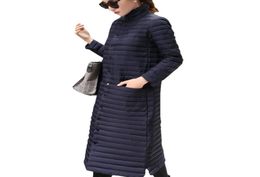 Aggiungi plus size s6xl cappotto Ultra Wear White Duck Down Giacca xlong Overboat Slim Slim Solid Coates Inverno Parame imbottite Y27628437