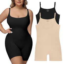 Plus Size Cami Bodysuit Shapewear for Women Body Shaper Tummy Control Slimming Sheath Flat Belly Waist Trainer Tanks Tops Corset