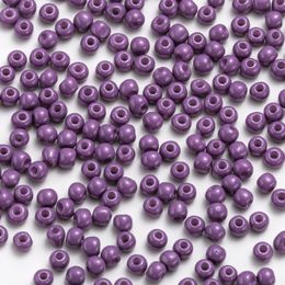 10Grams/Tube Japanese Beads 3.0MM Spacer Glossy Round Glass Loose Beads For DIY Handmade Needle Sewing Craft Beading Work
