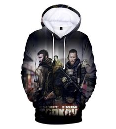 Escape From Tarkov 3D Felpa con cappuccio con cappuccio avanzato con cappuccio con cappuccio per cappuccio 2019 Game Man Hoodies7826745