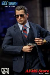 108toys 1/6 Scale Collectible Figure Killer Kastroy Agent Sean Arthur Castor Troy John Travolta Dolls 12Inch Men Soldier Action