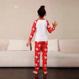 Mommy and Me Xmas Pj's Clothes Father Mother Kids & Baby Pyjamas Outfits 2023 Cute Deer Christmas Family Matching Pyjamas Sets