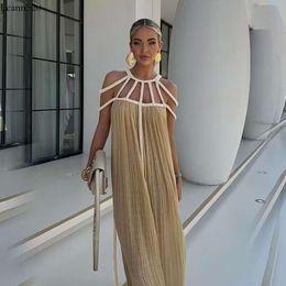 Spring New Women's Off Shoulder Sexy Dress