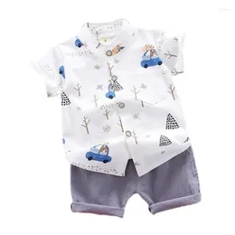 Clothing Sets Summer Baby Clothes Suit Children Boys Shirt Shorts 2Pcs/Sets Infant Outfits Toddler Casual Sports Costume Kids Tracksuits
