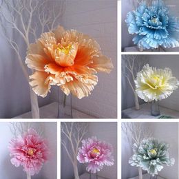 Decorative Flowers Pography Props Large Artificial Flower Three-dimensional Home Decoration Peony Arch Road Lead 40cm