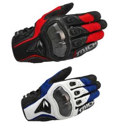 Sports Gloves Spring Autumn Breathable Leather Motorcycle Gloves 391 390 Men Outdoor Motocross Motorbike Riding Glove Guantes Moto Q240525