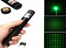 Laser Pointers Laser Pointer Pen Party Favour 303 Green 532Nm Adjustable Focus Battery Charger5507231