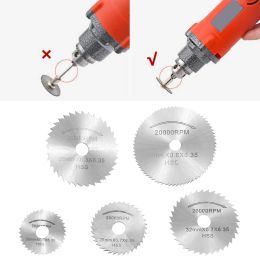 Saw Dremel Cutoff Metal Cutting Cutting Wheel Set Disc Hss High Speed Steel Rotary Blade Wheel Discs Mandrel Wood Cutting Tools