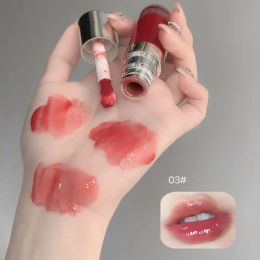 Strawberry Jelly Lip Oil Glossy Tint Glaze Lipstick Moisturise Liquid Fruit Jam Lip Beauty Treatment Transparent Hydrating Balm