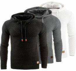 2020 New Hoodies Men Brand Male Solid Hooded Sweatshirt Mens Hoodie Tracksuit Sweat Coat Casual Sportswear M4XL7519290