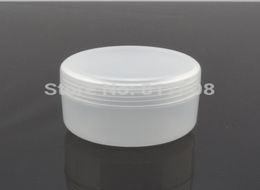 Whole 20g round PP empty cosmetic containers 20ml transparent plastic jar plastic bottles for pharmaceutial100pclot4410317