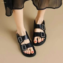 Summer s Sandals Women's Shoes Outerwear Gladiator Ladies Casual Flats Stylish Metal Design Platform Female Sandal Women' Shoe Ladie Caual Fla d88 t Stylih Deign
