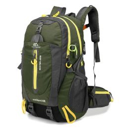 Chikage 40L Outdoor Sports Travel Climbing Backpack Large Capacity Trekking Military Tactical Bag High Quality Waterproof Bag