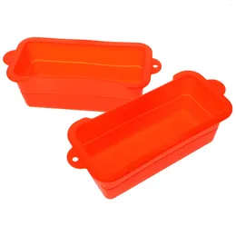 Take Out Containers 2 Pcs Folding Oil Box Grease Cups Liner Silicone Accessory Portable Bbq Grill Camping Replacement For Catcher