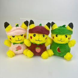 Wholesale cute fruit plush toy kids game playmate Holiday gift claw machine prizes