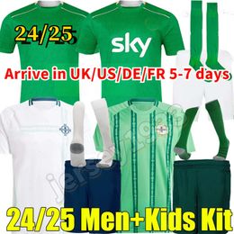 Northern Soccer Jerseys Men Set Kids Kit Uniform DIVAS E 2024 2025 Ireland Jersey Football Shirt CHARLES BALLARD BEST BROWN HOME AWAY