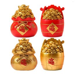 Vases Piggy Bank Shape Luck And Wealth For Gift Home TV Cabinet Living Room Decor