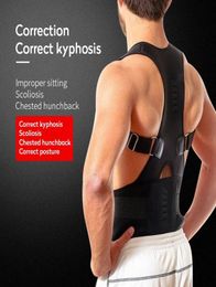 Spine Posture Corrector Magnet Protection Back Shoulder Belt for Relief Therapy Humpback Vertebral Skew Support Braces Trainer pyf3769684