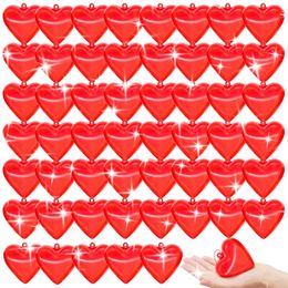 Party Favour 6pcs Red Love Heart Box Creative Valentine's Day Wedding Candy Boxes Happy Valentine Hanging Gift