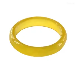 Bangle Yellow Jade Marrow Bracelet Agate