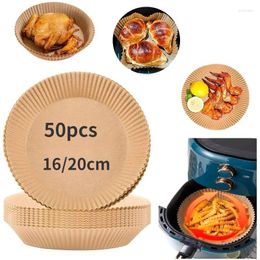Party Supplies Air Fryer Disposable Paper Liner Baking Non Stick Cooking Kitchen Oven Oil Absorbing Barbecue Accessories